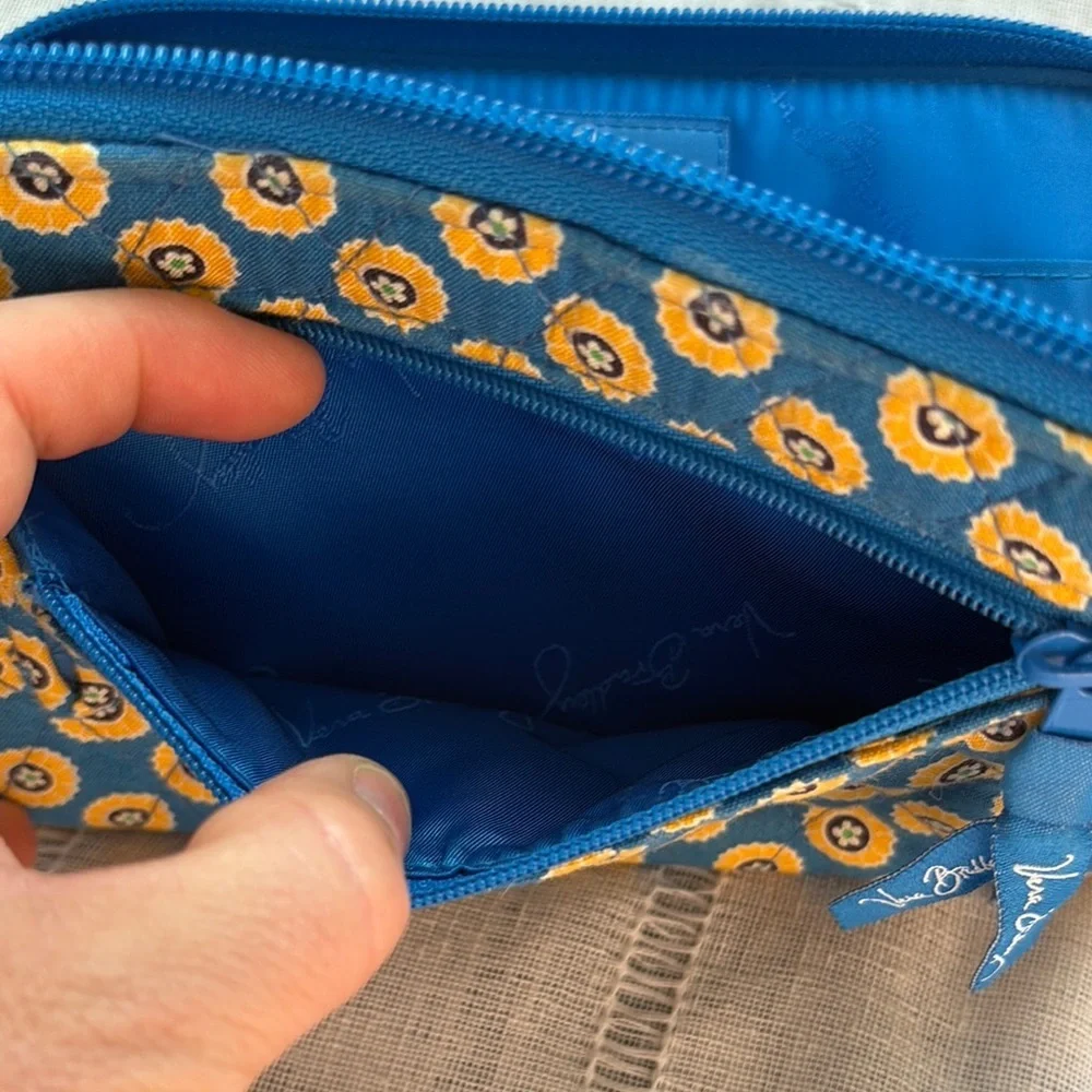 Vera Bradley Colorful Quilted Wristlet